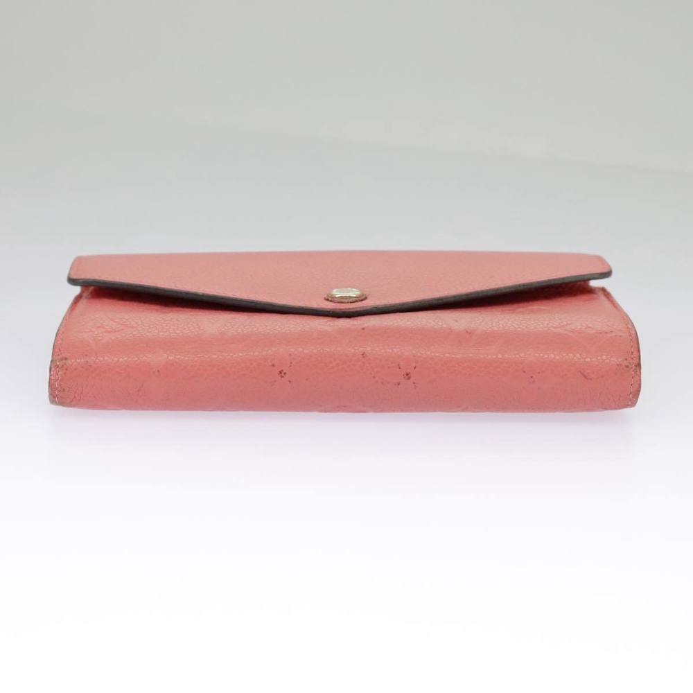 LOUIS VUITTON Empreinte Portefeiulle Sarah Long Wallet Pink M61801 Auth am7135 - Picture 6 of 16